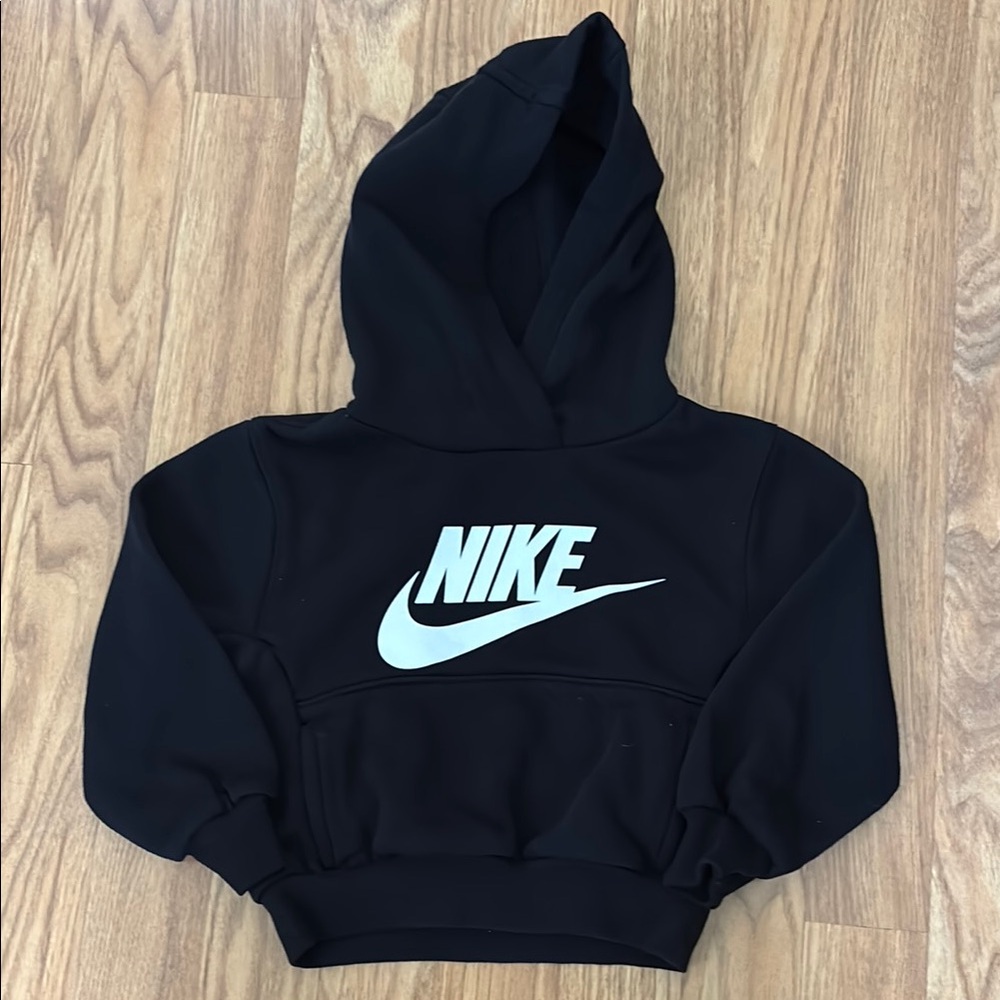 Nike Sweatshirt Hoodie Black size 24 months 24mo excellent condition